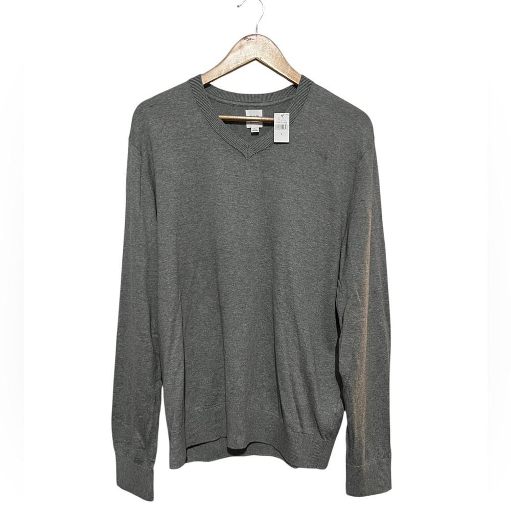 Gap Men's 100% Cotton V Neck Sweater Pullover NWT Long Sleeves Preppy